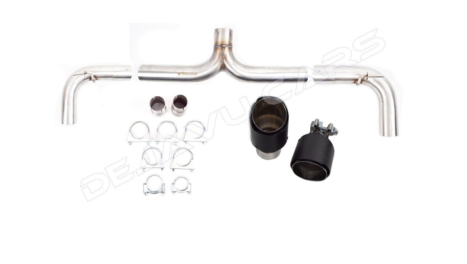 GTI Look Sport Exhaust System + Diffuser for VW Golf 7 / GTI & GTD