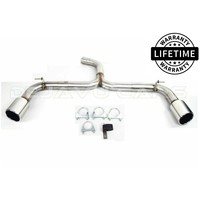 GTI Look Sport Uitlaat Systeem voor Volkswagen Golf 7 GTD met Active Sound