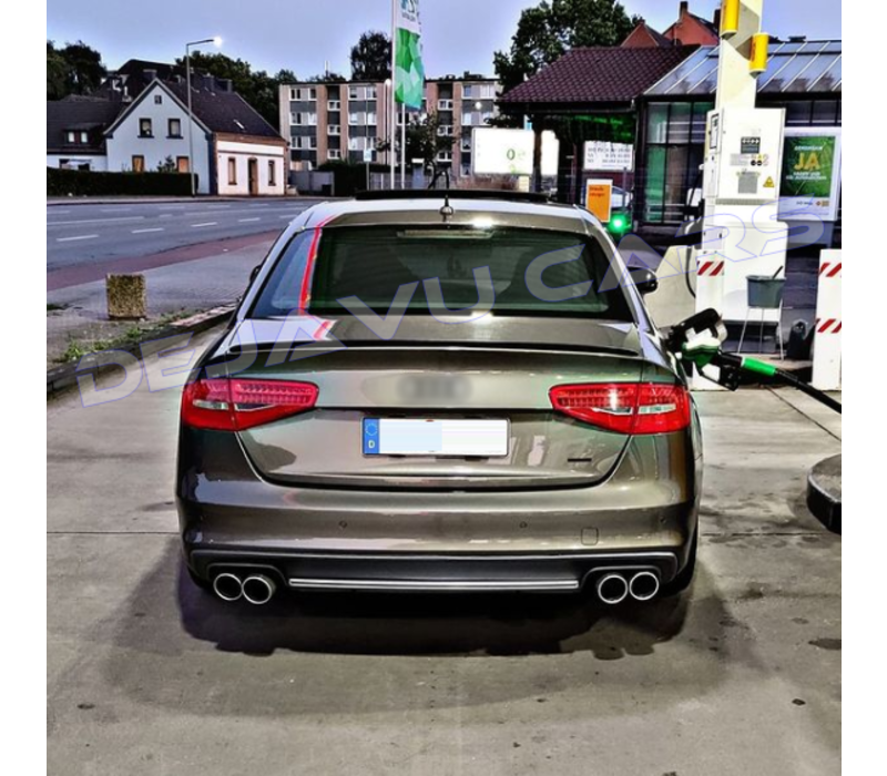 S4 Look Diffusor + Auspuffblenden für Audi A4 B8.5 (S line)