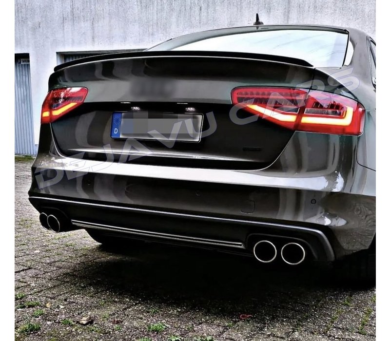 S4 Look Diffuser Uitlaat Sierstukken Voor Audi A4 B8 5 S Line