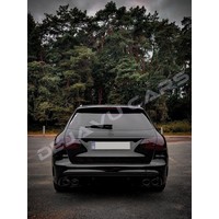 C43 AMG Look Diffusor für Mercedes Benz C Klasse W205 S205