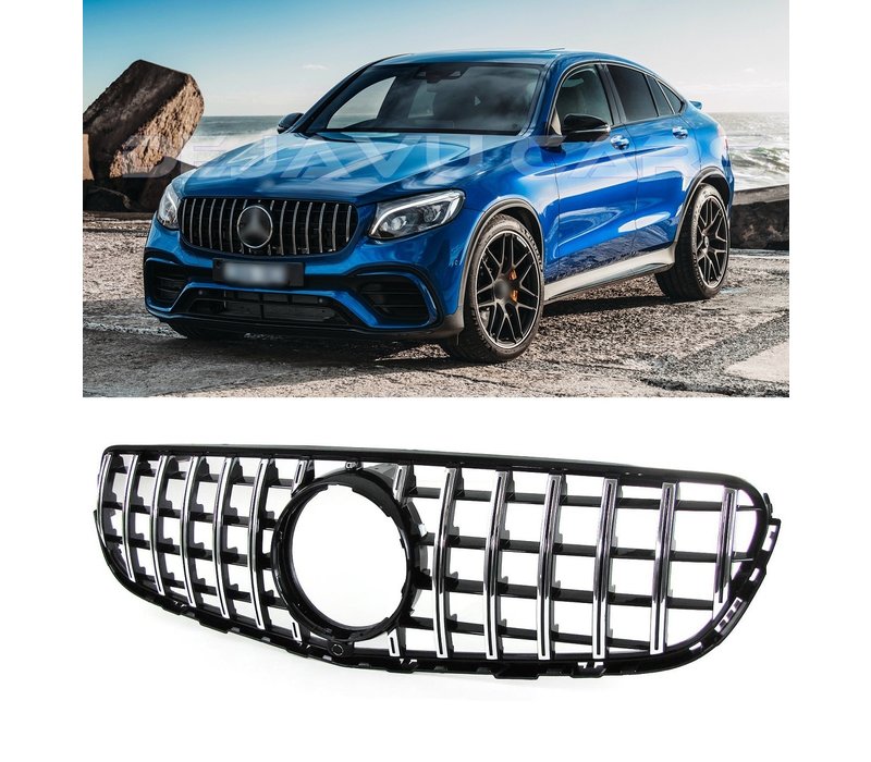 GT-R Panamericana Look Kühlergrill für Mercedes Benz GLC-Klasse X253 / C253