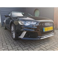 RS6 Look Front Grill Black Edition for Audi A6 C7 4G / S line / S6