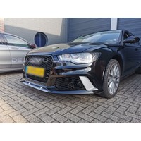 RS6 Look Front Grill Black Edition  for Audi A6 C7 4G