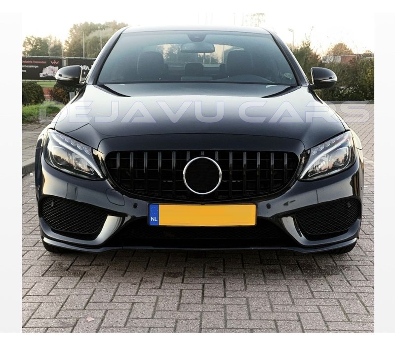 GT-R Panamericana AMG Look Front Grill for Mercedes Benz C-Class W205 S205 C205 A205