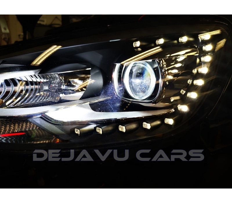 Bi Xenon Look LED Headlights for Volkswagen Caddy