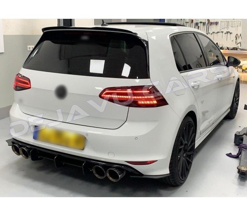 Hochglanz lackierter Dachheckspoiler für VW Golf 7 MK7.5 VII GTI R