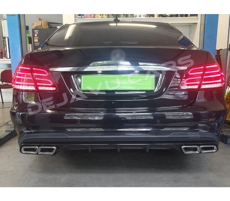 E63 AMG Look Diffusor für Mercedes Benz E-Klasse W212