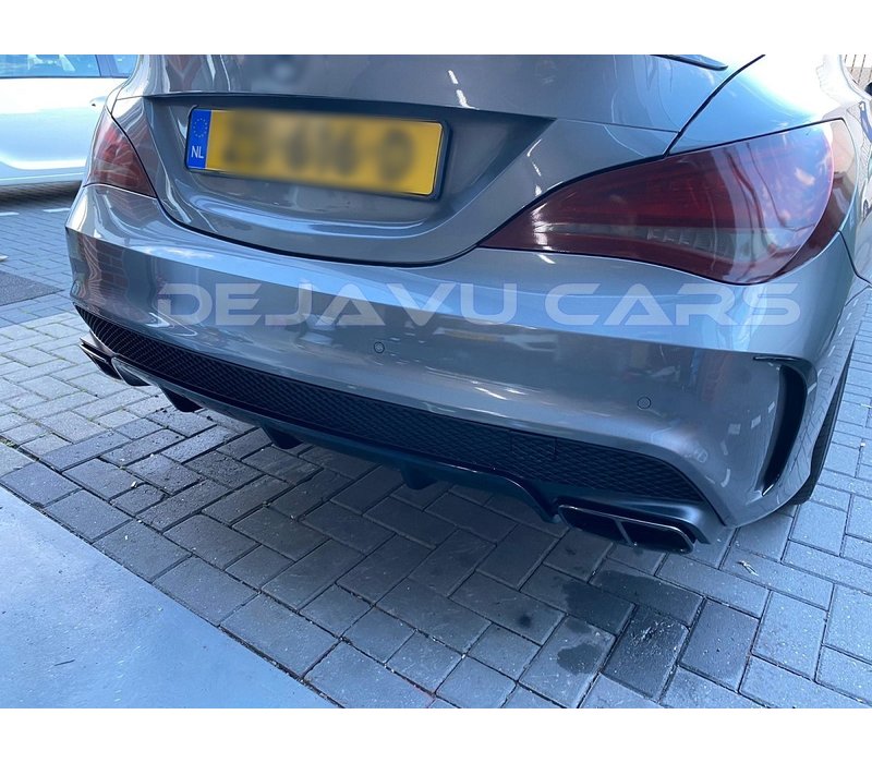 CLA 45 AMG Look Diffuser voor Mercedes Benz CLA-Klasse W117 / C117 / X117