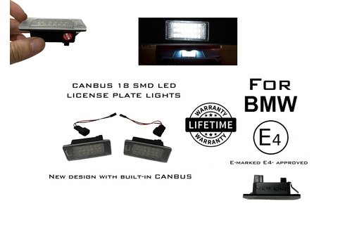 OEM Line ® LED License Plate Lights for BMW