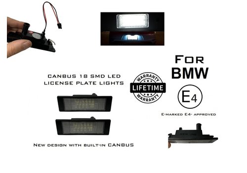 OEM Line ® LED License Plate Lights for BMW