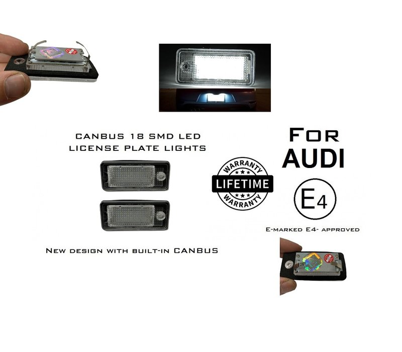 LED License Plate Lights for Audi