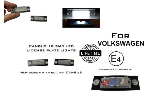 OEM Line ® LED License Plate Lights for Volkswagen