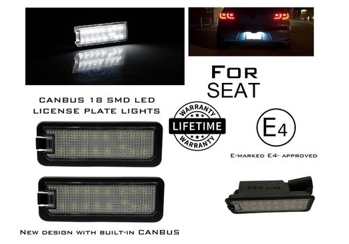 OEM Line ® LED Kennzeichenbeleuchtung für Seat