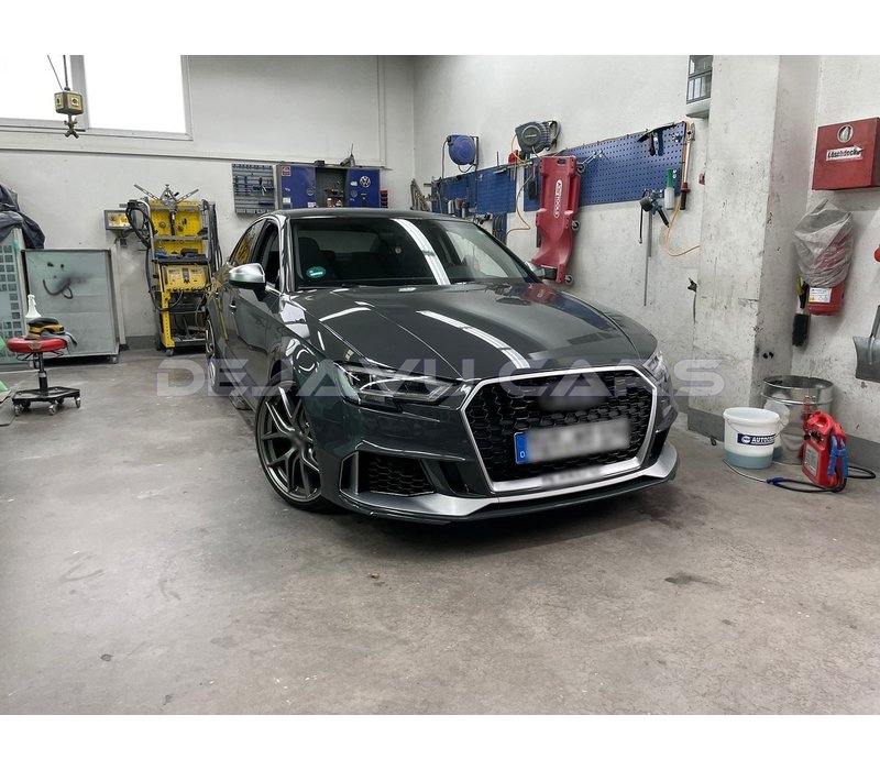 RS3 Look vordere Stoßstange für Audi A3 8V