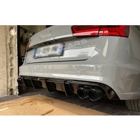 Aggressive Diffuser for Audi A6 C7.5 Facelift S line / S6 C7.5 Facelift