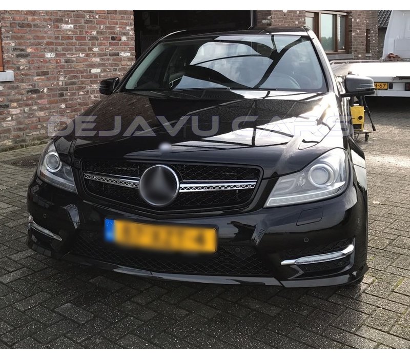 C63 AMG Look Front Grill for Mercedes Benz C-Class W204