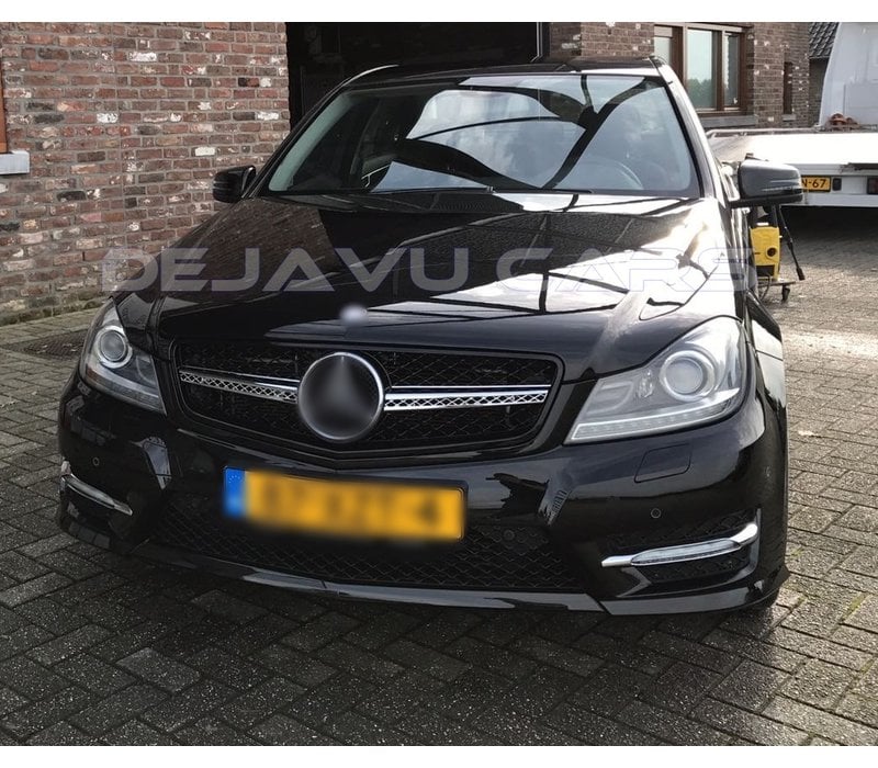 C63 AMG Look Front Grill voor Mercedes Benz C-Klasse W204