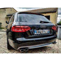 S4 Look Diffuser + Exhaust tail pipes for Audi A4 B8