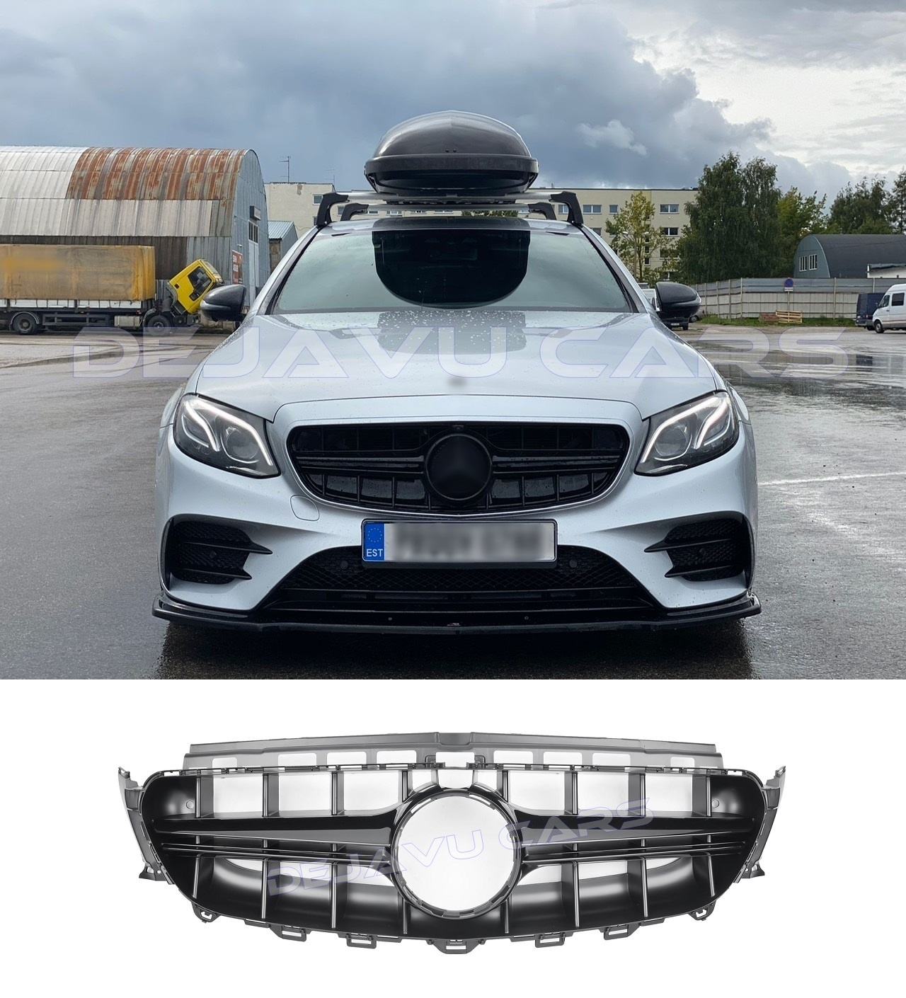 E 63 AMG Look Front Grill for Mercedes Benz E-Class W213 