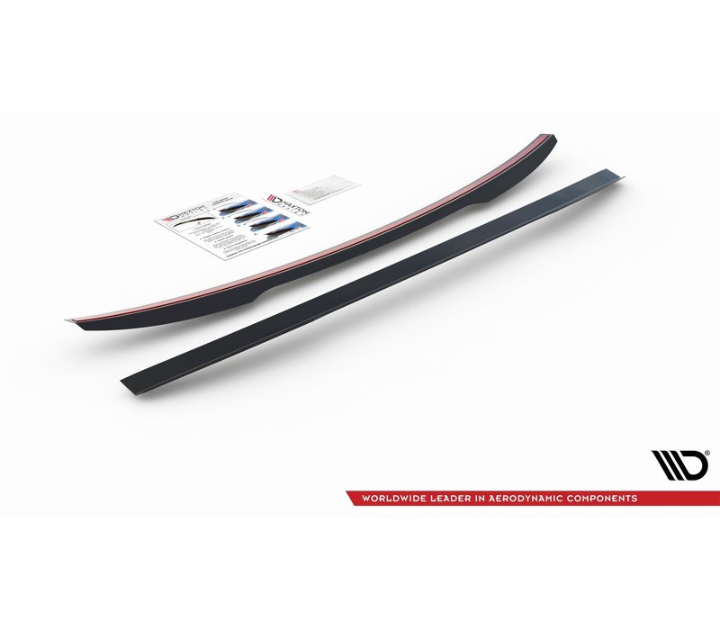 Tailgate spoiler lip for Audi A7 C8 / S7 / RS7