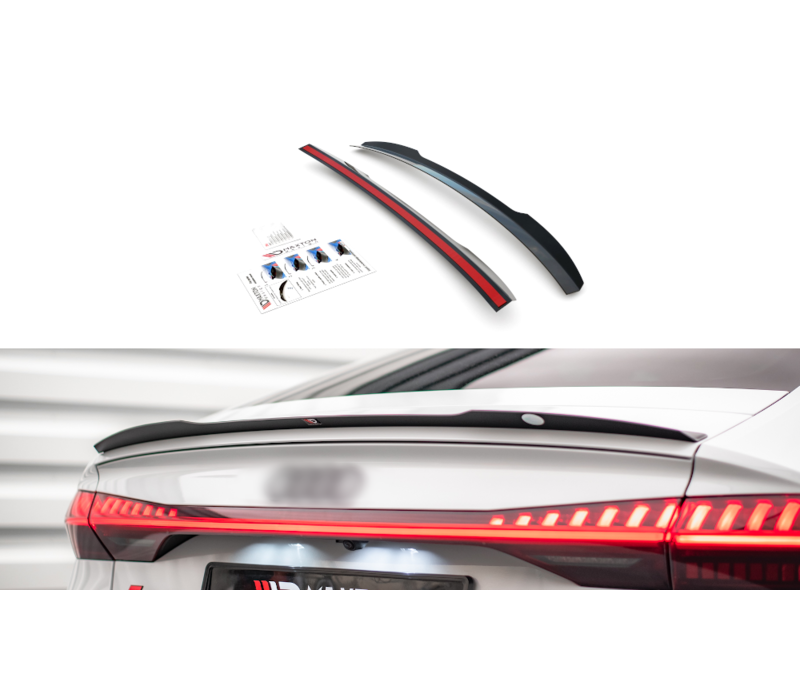 Tailgate spoiler lip for Audi A7 C8 / S7 / RS7