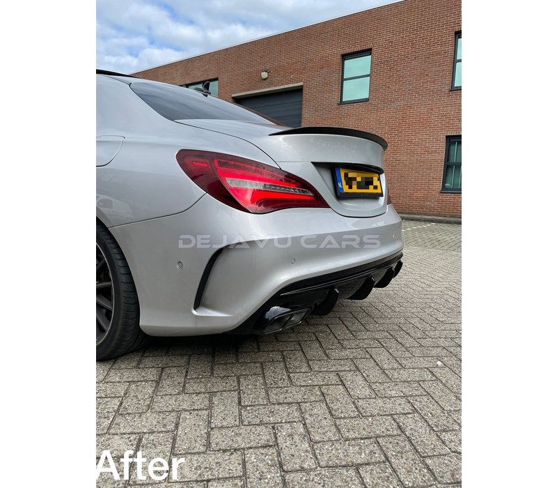 Facelift CLA 45 AMG Look Diffuser for Mercedes Benz CLA-Class W117 / C117 / X117