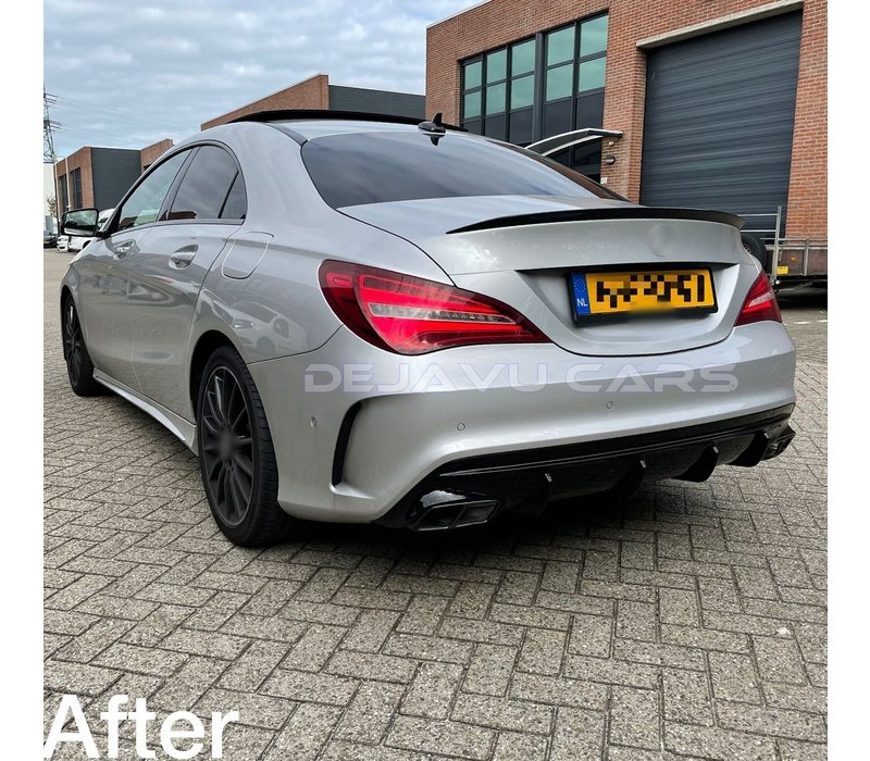 Facelift CLA 45 AMG Look Diffuser for Mercedes Benz CLA-Class W117 / C117 / X117