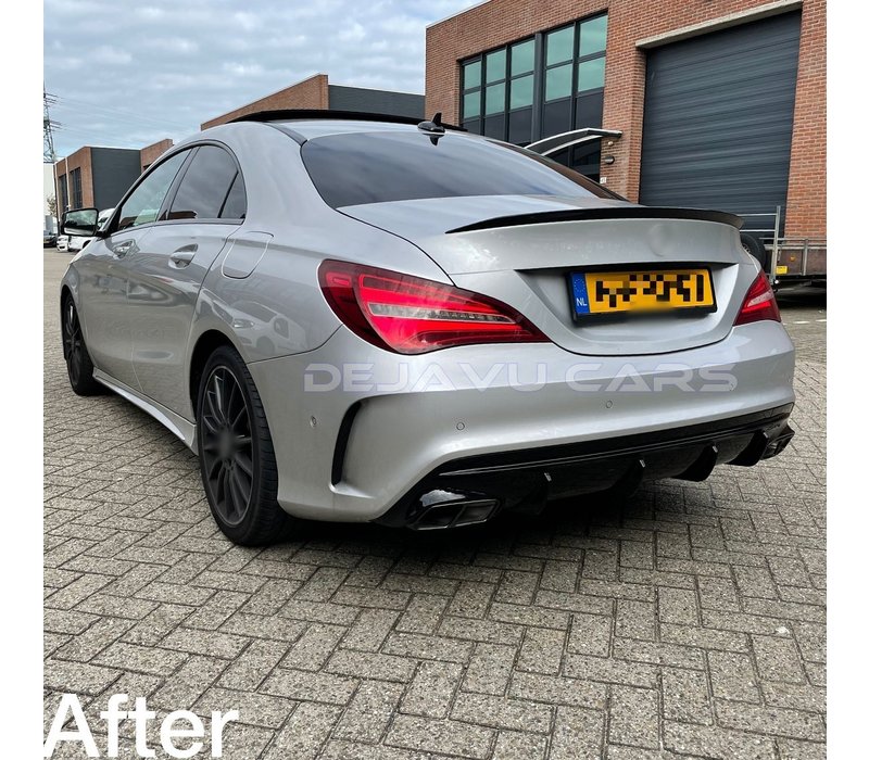 Facelift CLA45 AMG Look Diffusor für Mercedes Benz CLA-Klasse W117 / C117 / X117