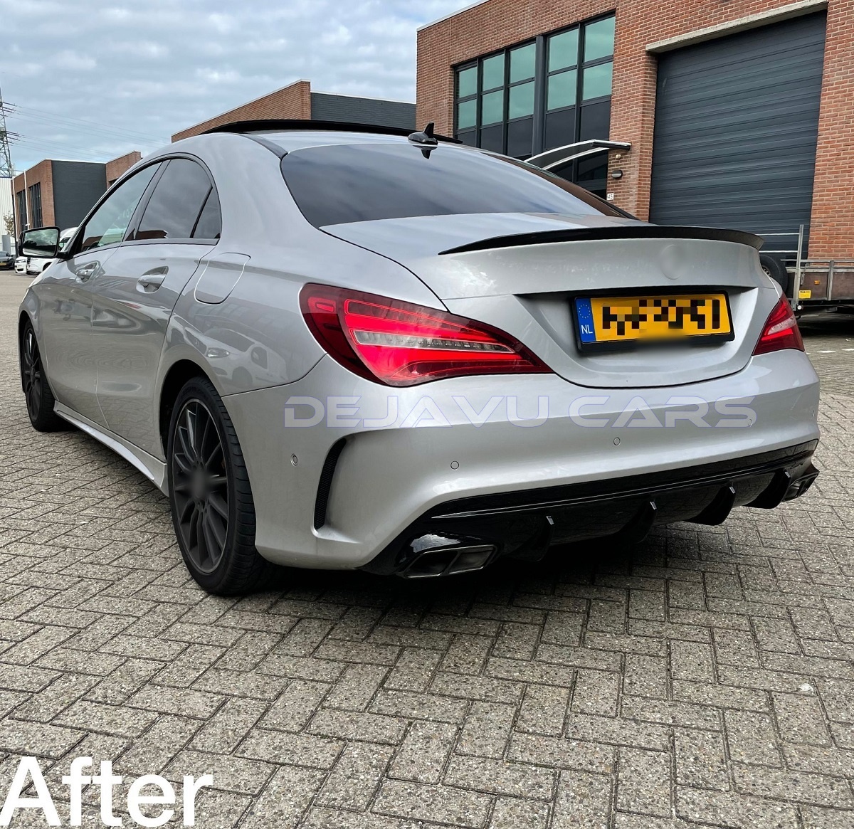 CLA 45 AMG Look Diffuser for Mercedes Benz CLA W117 / C117 / X117 