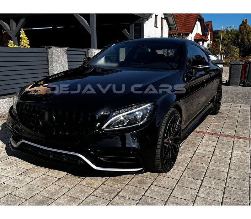 C63 AMG Look vordere Stoßstange für  Mercedes Benz C-Klasse W205 Facelift