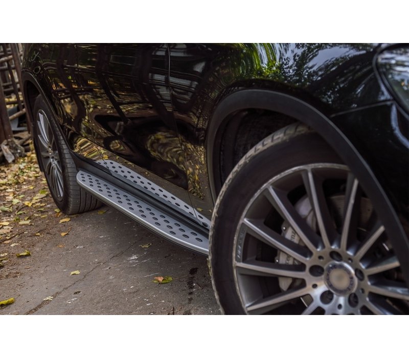 Running boards set for Mercedes Benz GLC Class X253 SUV & C253 Coupe