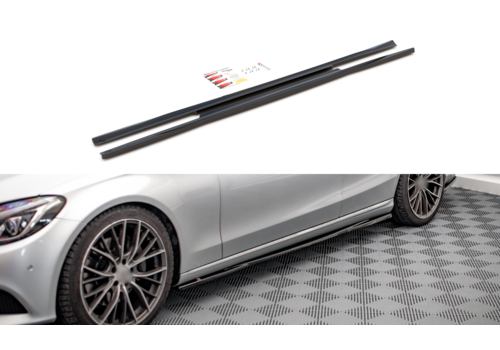 Maxton Design Side skirts Diffuser for Mercedes Benz C-Class W205 / S205