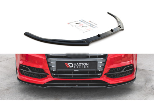 Maxton Design Front splitter voor Audi A3 8V S line / S3