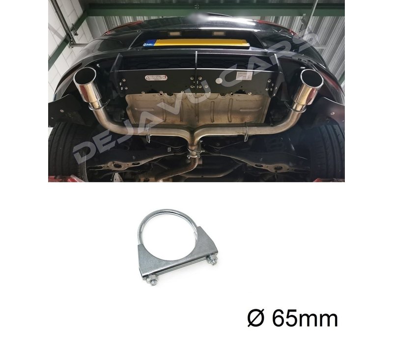 Exhaust clamp | Ø 58mm - Ø 65mm - Ø 70mm