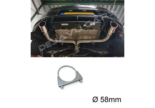 OEM Line ® Uitlaatklem | Ø 58mm - Ø 65mm - Ø 70mm