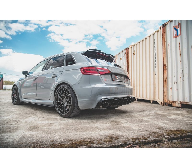 Aggressive Diffuser voor Audi RS3 8V Sportback