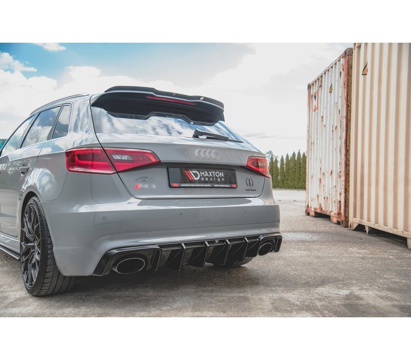 Aggressive Diffusor für Audi RS3 8V Sportback