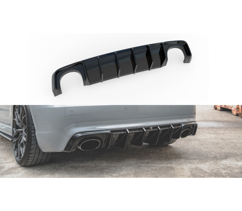 Aggressive Diffusor für Audi RS3 8V Sportback