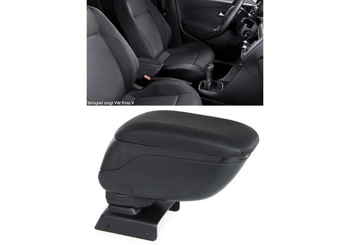 OEM Line ® Center armrest console adjustable + storage compartment for Volkswagen Polo 6R / 6C