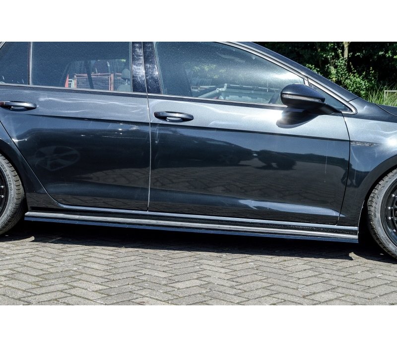 Seitenschweller Diffusor für Volkswagen Golf 7.5 R / R line Facelift