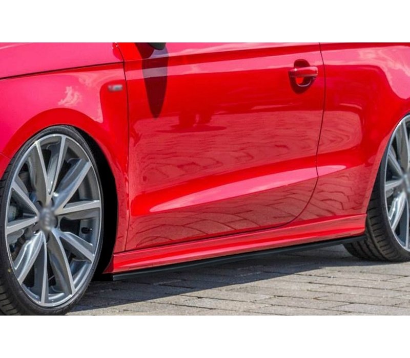 Seitenschweller Diffusor für Audi A1 8X Facelift S line