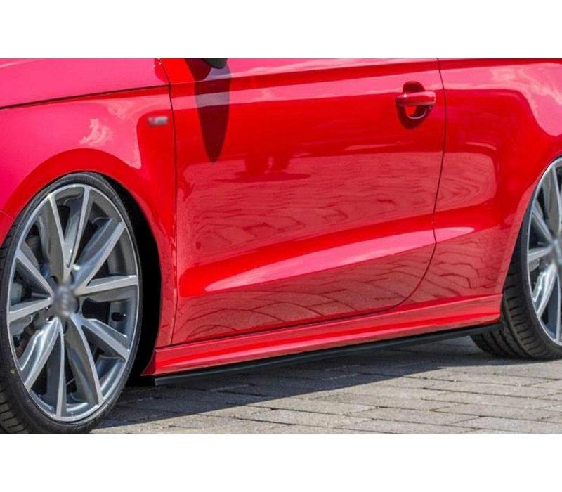 Side skirts Diffuser voor Audi A1 8X S line / A1 8X Facelift S line