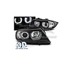 OEM LINE® Xenon Look Koplampen met 3D LED Angel Eyes voor BMW 3 Serie E90 / E91