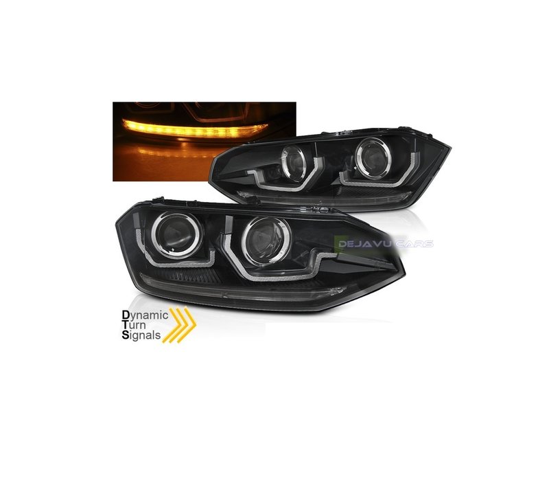 Xenon Look Dynamic LED Headlights for Volkswagen Polo Polo 6 (2G / AW)