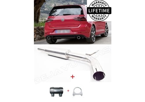 OEM Line ® Sport Exhaust Front Silencer for Volkswagen Golf 7 GTI