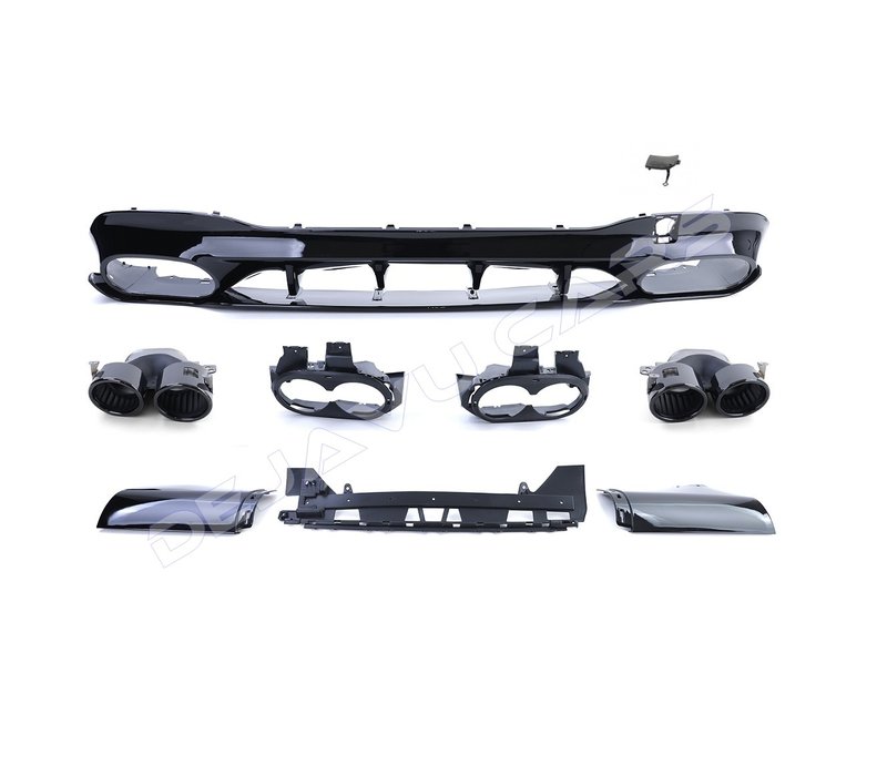 CLA45 AMG Look Diffuser voor Mercedes CLA-Klasse C118 / X118