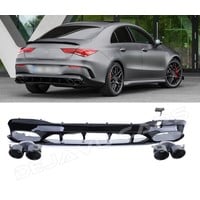 CLA 45 AMG Look Diffuser for Mercedes Benz CLA-Class C118 / X118