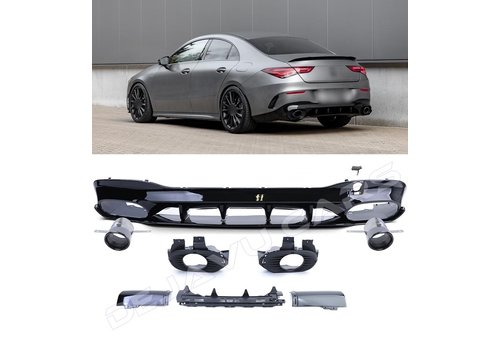 OEM Line ® CLA35 AMG Look Diffuser voor Mercedes Benz CLA-Klasse C118 / X118