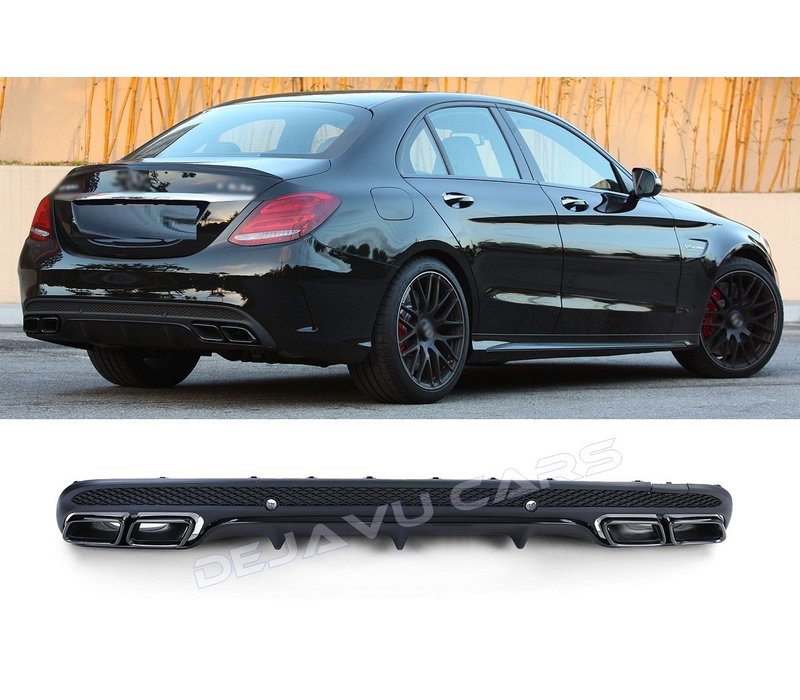 C63 AMG Edition 1 Look Diffuser voor Mercedes Benz C-Klasse W205 / S205